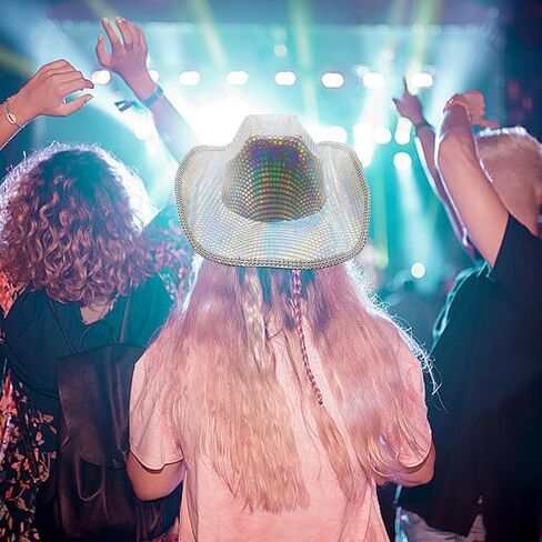 ديسكو قبعة رعاة البقر للنساء ديسكو الكرة قبعة رعاة البقر ديسكو راعية البقر قبعة المرأة بريق الفضاء قبعة رعاة البقر سباركلي قبعة رعاة البقر الترتر ديسكو قبعة ديسكو الكرة قبعة للنساء الفتيات راعية البقر زي الملحقات in Kuwait