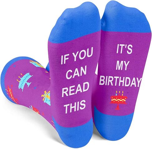 هدايا عيد ميلاد HAPPYPOP للنساء والرجال والمراهقين مع مقولة مضحكة، جوارب عيد ميلاد للأخ الأخ in Kuwait