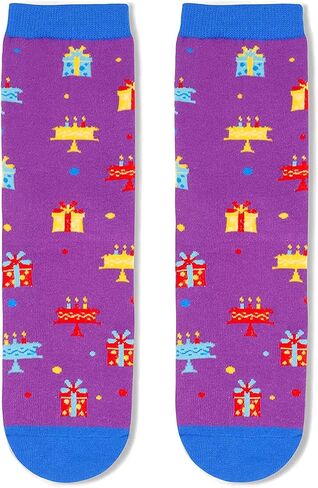 هدايا عيد ميلاد HAPPYPOP للنساء والرجال والمراهقين مع مقولة مضحكة، جوارب عيد ميلاد للأخ الأخ in Kuwait