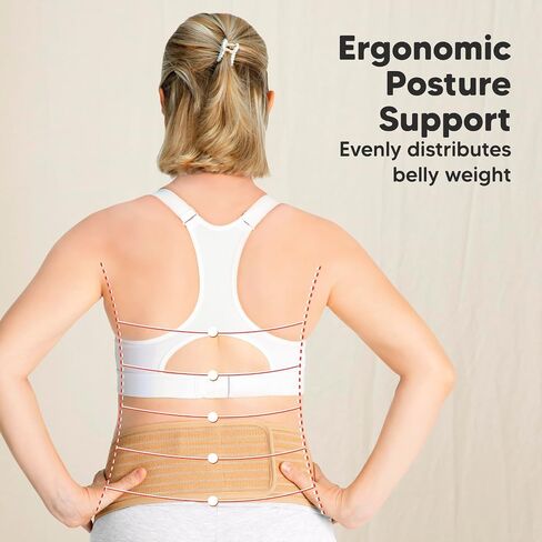 KeaBabies Maternity Belly Band for Pregnancy & Baby Sonogram Picture Frame Soft & Breathable Pregnancy Belly Support Belt - Modern Ultrasound Frame for Mom to Be - Pelvic Support Bands - Tummy Band in Saudi Arabia