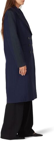Victor Alfaro Collective Pre-Loved Navy Double Breasted Coat in Saudi Arabia