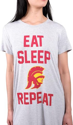 Ultra Game NCAA Women's Super Soft Sleepwear Pajama Loungewear T-Shirt Nightgown in Saudi Arabia