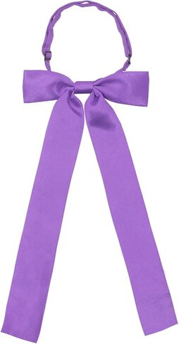 Mantieqingway Bow Ties for Women Pre-tied Adjustable Ribbon Girls Bowtie Uniform, School, Wedding, Cosplay, T-shirt Accessory in Kuwait