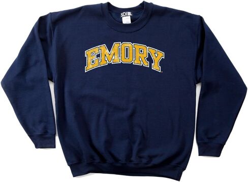 سويت شيرت بفتحة رقبة مستديرة من NCAA Emory Eagles 50/50 مختلط بوزن 226.7 جم in Kuwait