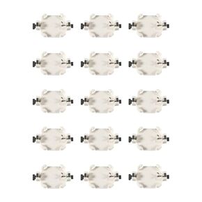 15pcs CR1616 SMT Button Battery Holder Portable Battery for Gameboy GB GBC GBA Game Card Battery Button Cell Coin Holder Socket