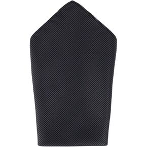 Trafalgar Men's Leyton Diagonal Lined Tone on Tone Silk 12 x 12 Pocket Square