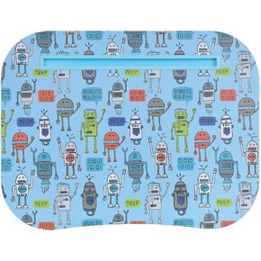 iscream 17.25" x 13.25" Laminate Top Microbead Filled Lap Desk with Tablet Channel - Gamer Glitch