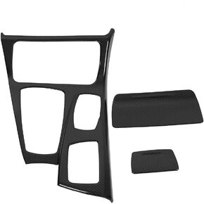 Gear Panel Cover Trim Car Interior Center Console Gear Shift Panel Cover Trim Compatible with 5 Series F10 20112016(Carbon pattern), Automotive interior