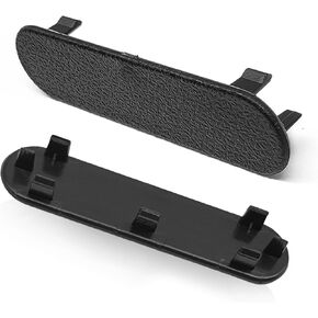 Automotive Interior Door Handles, 1 Pair Door Panel Handle Plug Screw Cover Trim Compatible with Chevy Corvette C5 1997 1998 1999 2000 2001 2002 2003 2004 Year, for 10279471, Black