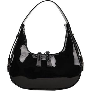 Womens Crescent Shoulder Bag Retro Y2k Small Hobo Handbag Vintage Purse Clutch Bag Trendy Underarm Purse