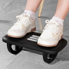 Desk Foot Pedal Desk Under Rocking Foot Pedal is suitable for home, office, car, plane, long-distance travel essentials to relieve joint stiffness and swelling (blue)