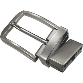 1 3/8" (35mm) Classic Reversible Belt Buckle, Need No Tool Replacement Belt Buckles for Men