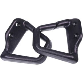 1 Pair Seat Belt Shoulder Guides Loops 16817202 16817203 Compatible with Chevrolet Camaro Firebird 1993-2003 Ebony Black