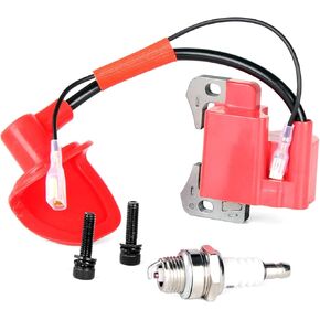 ملف إشعال 49cc، ملف إشعال 49cc ثنائي الأشواط مع قابس شرارة لـ 33cc 47cc 49cc للأطفال رباعي ATV دراجة الجيب Mini Moto Chopper Scooter Mini Moto