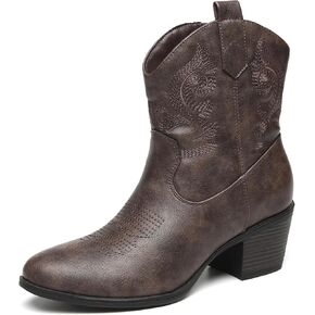 TYNDALL Women's Ankle Boots Western Wear Fashion Cowboy Boots for Women