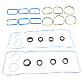 VS50805R Valve Cover Gasket Kit Set MS97204 Compatible with 2011-2020 3.6L V6 Dodge Avenger Challenger Durango Grand Caravan Journey Ram 1500 Jeep Cherokee Grand Cherokee Wrangler Chrysler 200 300