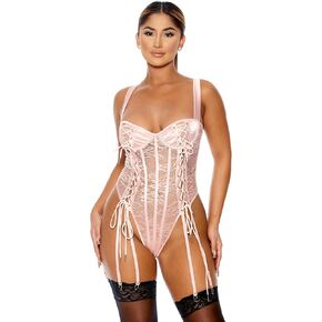Forplay womens Always Cinched Teddy