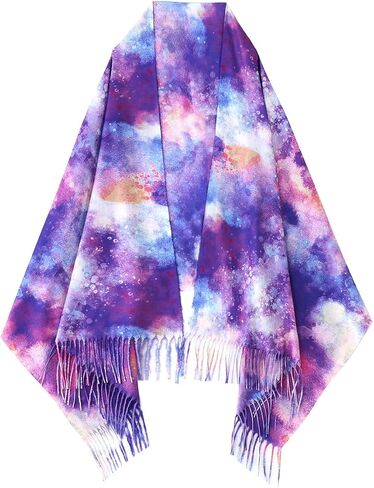 Umjetnost Women's Soft Cashmere Feel Scarf Long Warm Winter Scarves Pashmina Shawl Wrap in Saudi Arabia