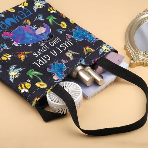 PLITI Eeyore Tote Bag Eeyore Fan Gift Cartoon Character Lover Gift Just A Who Loves Eeyore Shoulder Bag in Kuwait