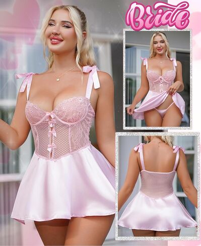 ADSEXY مجموعة الملابس الداخلية المثيرة للنساء من Underwire Strappy مشد الملابس الداخلية مجموعة الملابس الداخلية حمالة الصدر in Kuwait