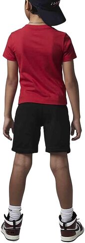Jordan Boy's Gym 23 FT Shorts Set (Toddler/Little Kids/Big Kids) Black 7 Big Kids in Saudi Arabia
