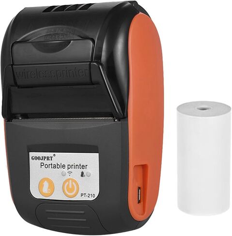 Thermal Receipt Printer,PT-210 Portable Thermal Printer Handheld 58mm Receipt Printer for Retail Stores Restaurants Factories Logistics in Kuwait