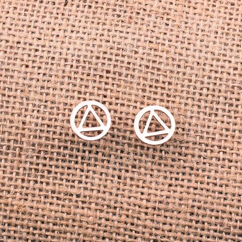 AA Earring Recovery Sobriety Gift Alcoholics Anonymous Jewelry in Saudi Arabia