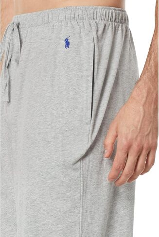 POLO RALPH LAUREN Enzyme Lightweight Cotton Sleepwear Relaxed Sleep Shorts Andover Heather Rugby Royal Pp MD in Saudi Arabia