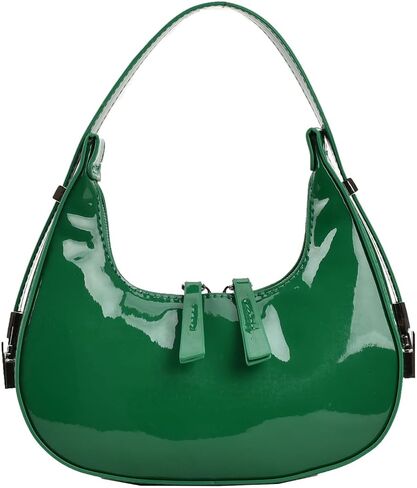 Womens Crescent Shoulder Bag Retro Y2k Small Hobo Handbag Vintage Purse Clutch Bag Trendy Underarm Purse in Kuwait