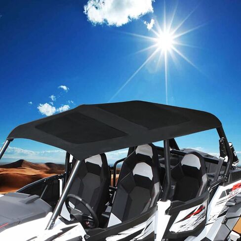 Soft Canvas Roof Top Compatible with for 2014-2023 UTV Polaris RZR 900 900S 1000 S XP1000 Turbo 2 Seater Soft Top Roof Sun Visor Replacement for Part Number 2883073 in Saudi Arabia