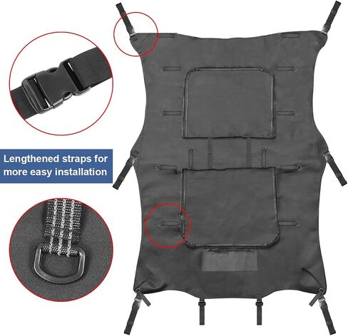 Soft Canvas Roof Top Compatible with for 2014-2023 UTV Polaris RZR 900 900S 1000 S XP1000 Turbo 2 Seater Soft Top Roof Sun Visor Replacement for Part Number 2883073 in Saudi Arabia