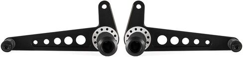 Motorcycle Cafe Racer CNC Aluminum Rear Sets Foot Pegs in Black Style 1 for Custom Bobber CB125 CB350 CB360 CB450,for KZ400 KZ650 KZ750 KZ900 KZ1000 KZ1100, for GT 125-750 in Saudi Arabia