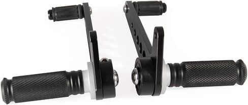 Motorcycle Cafe Racer CNC Aluminum Rear Sets Foot Pegs in Black Style 1 for Custom Bobber CB125 CB350 CB360 CB450,for KZ400 KZ650 KZ750 KZ900 KZ1000 KZ1100, for GT 125-750 in Saudi Arabia