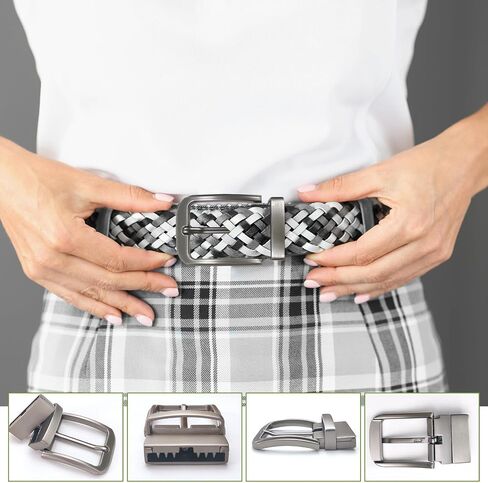 1 3/8" (35mm) Classic Reversible Belt Buckle, Need No Tool Replacement Belt Buckles for Men in Saudi Arabia