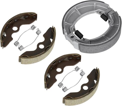 Front Rear Brake Shoes for Honda Fourtrax TRX200SX 1986 1987 1988, TRX200 1990 1991, TRX200D Type II 1991-1997 Drum Brakes Shoes Set in Kuwait