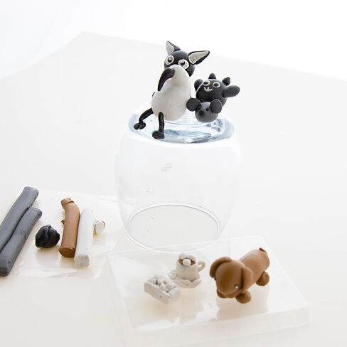 عصي طين النمذجة من بازيك، 4.8 أونصة، 8 ألوان أساسية، عصي طين النمذجة غير سامة للفنانين الأطفال والكبار، نحت الحرف الفنية، عبوة واحدة in Kuwait