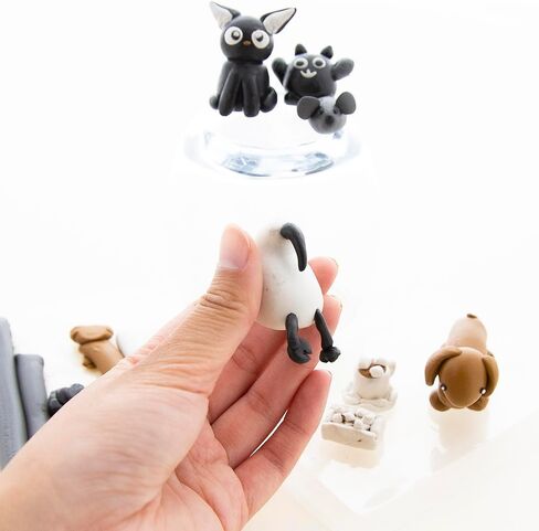 عصي طين النمذجة من بازيك، 4.8 أونصة، 8 ألوان أساسية، عصي طين النمذجة غير سامة للفنانين الأطفال والكبار، نحت الحرف الفنية، عبوة واحدة in Kuwait