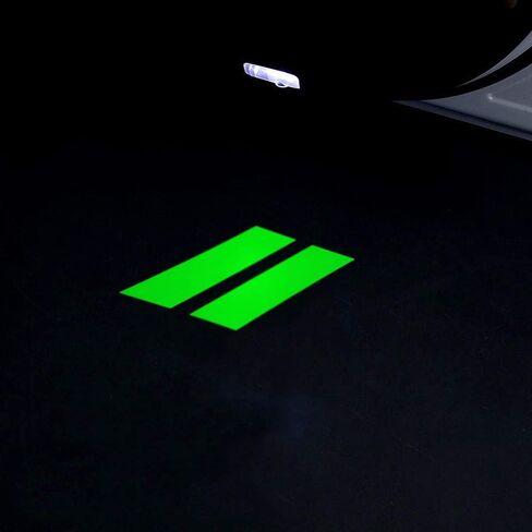 uuakarin 2PCS LED Door Logo Lights Car Accessories HD Welcome lamp Compatible for Challenger 2013-Present Projector Ghost Shadow Puddle Courtesy Step Lights in Kuwait