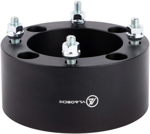 VLAOSCHI Black Forged 4x137 ATV Wheel Spacers 1 Inch with 12x1.5 Studs Compatible with Honda Can-Am 4 Lug for 2019-2022 Talon 1000R 1000X | 2016-2022 Pioneer 1000 | 2017-2022 Maverick X3 - Pack of 2 in Kuwait