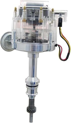 موزع HEI الجديد يناسب V8 SBF 302 5.0 1986-1994 EFI متوافق مع تحويلات Carbed عمود طويل 1.5 بوصة من الترس إلى نهاية العمود in Saudi Arabia