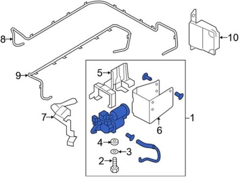 534001LA4C Rear Air Suspension Compressor Pump with Bracket for Nissan Armada 2005-2019/ Infiniti QX56 2004-2013 / QX80 2014-2018 5.6L V8 Replace 534001LA4A 534001LA4B Air Suspension Compressor Pump in Saudi Arabia