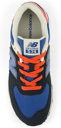 New Balance unisex-child 574 V1 Varsity Suede Lace-up Sneaker in Saudi Arabia