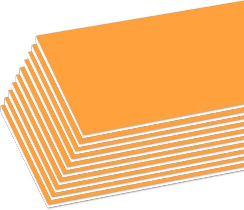 لوح إسفنجي من بازيك مقاس 20 بوصة × 30 بوصة لافندر، ألواح إسفنجية ملونة بسمك 3/16 بوصة، لوحات عرض تقديمية لمشروع الحرف المدرسية، 25 حزمة in Kuwait