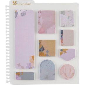 Erin Condren Universal Snap-in Stylized Sticky Notes - Evolve | 9 Pads, 20 Sheets Each, 180 Sticky Notes Total by Erin Condren
