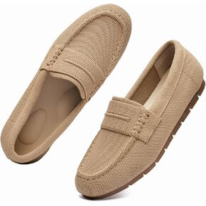 Loafers for Women Comfortable Slip on Work Flats Shoes Womens Dressy Casual Walking Shoes