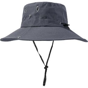 DJT الشمس دلو قبعة للرجال النساء خمر UPF 50+ واسعة حافة الشمس حماية الصيف في الهواء الطلق صياد القبعات in Kuwait