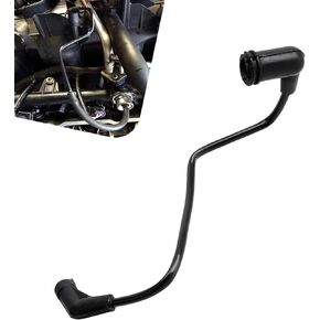 Pack-1 Car Fuel Pressure Vacuum Hose, Original Replacement 17113556, High Temperature Resistant Rubber Hose for 4.8L 5.3L 6.0L Engine, Compatible with GMC Chevrolet Silverado Series (Black)