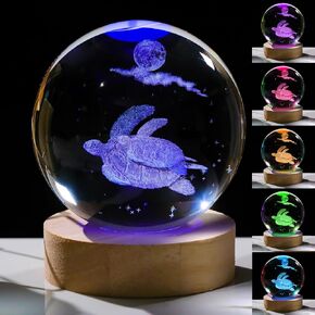 3D Swan Gifts for Women Crystals Ball 3.14'' - Swan Figurines Decor Glass Animals Figurine Swan Decor Stuff for Anniversary Birthday for Best Friend Swan Lovers Keepsake Paperweight