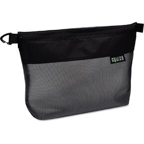 Rolling Nomad Mesh Zipper Pouch Bag