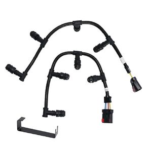 Powerstroke 6.0 Diesel Glow Plug Harness with Right Left Harness Removal Tool Compatible with 2004-2010 Ford 6.0L V8 Powerstroke Diesel Engine Ford F-250 F-350 F-450 Super Duty
